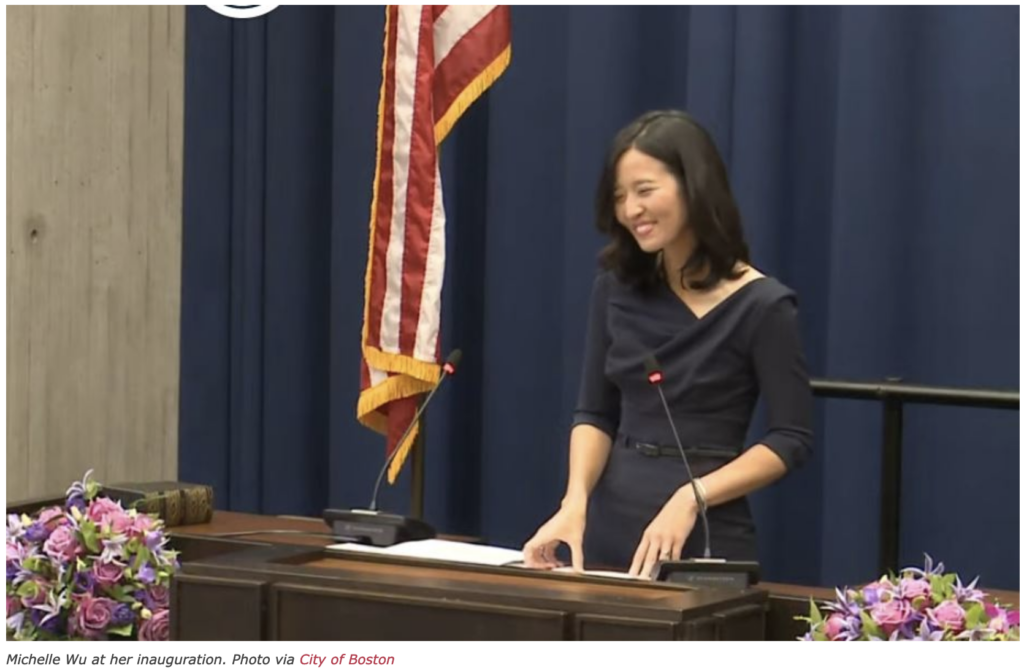 Michelle Wu:  Mayor of Boston