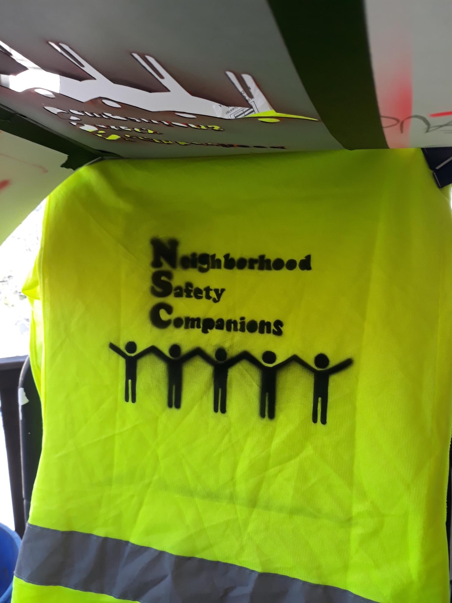 NSC Logo on Safety Vest