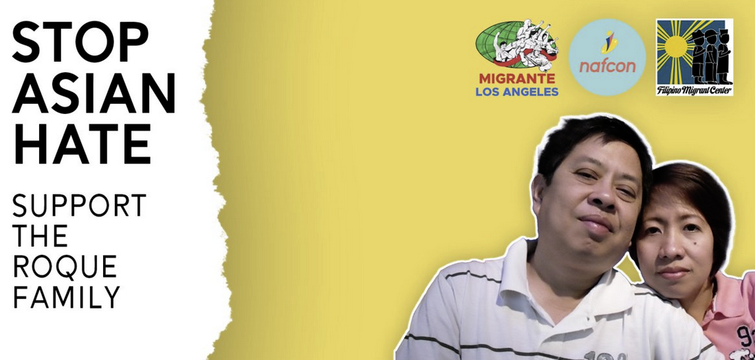 Stop Asian Hate - Support the Roque Family